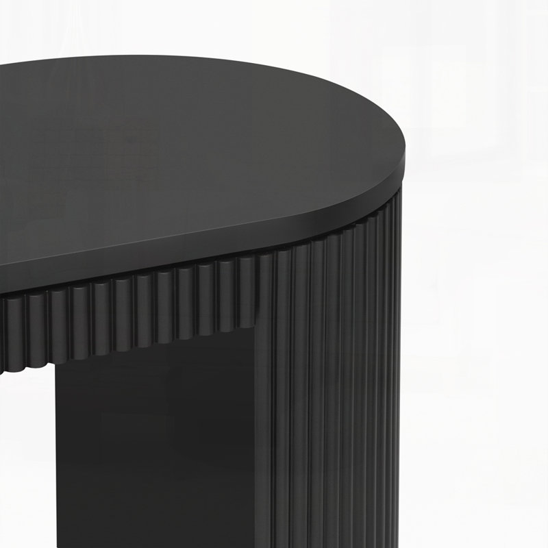 Console moderne pour le salon, Noir
