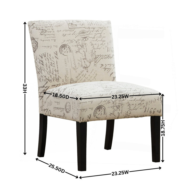 Fauteuil d'appoint sans accoudoirs Botticelli