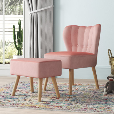 Fauteuil de chambre avec repose-pieds Abarca