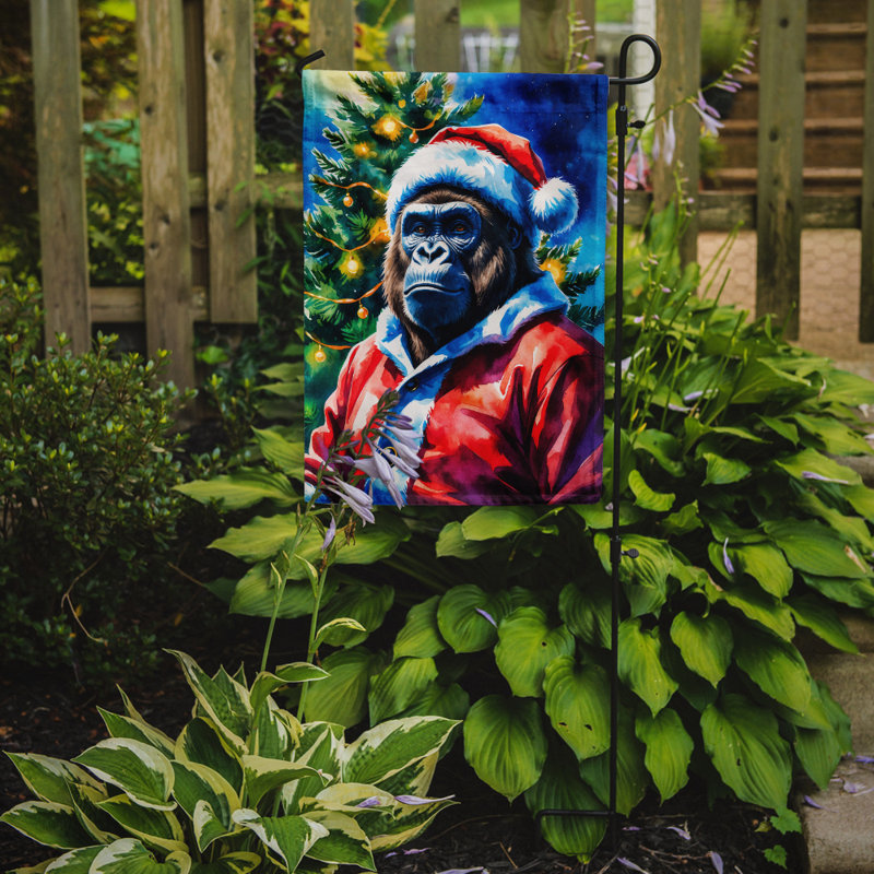 Drapeau de jardin de Noël, Gorille