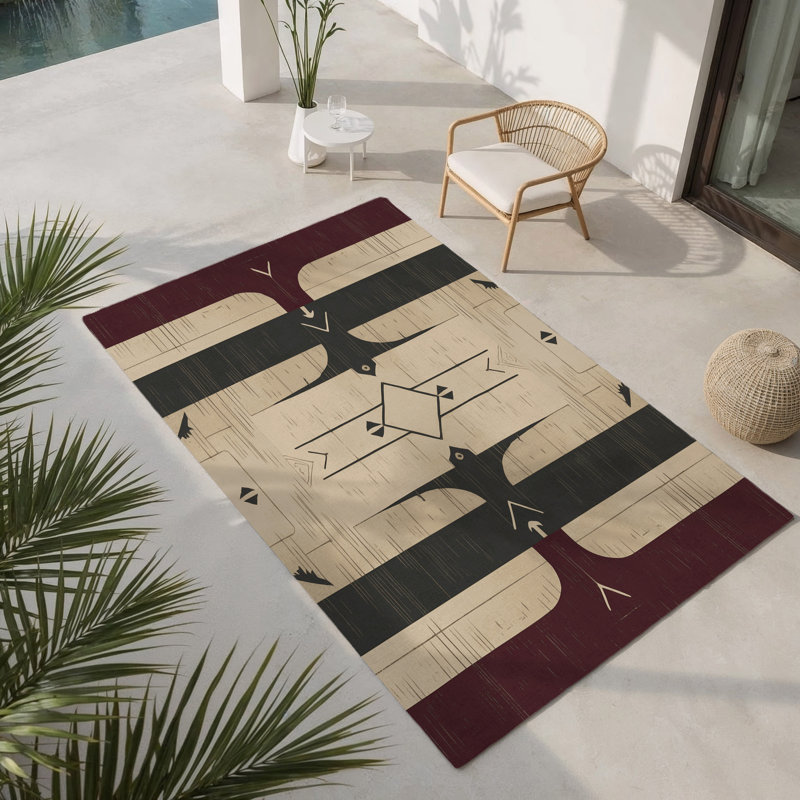 Tapis intérieur et extérieur Chateau Charm, Rectangle 4pi x 6 pi