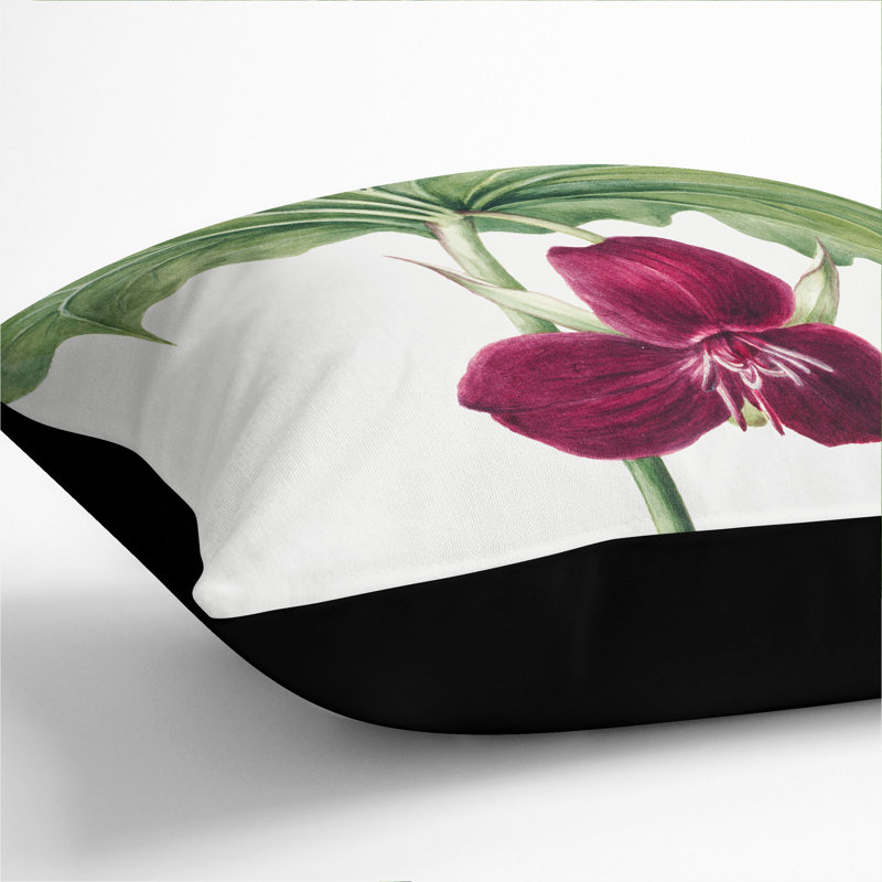 Square Cushion, 40cm H x 40cm W x 15cm D, Black