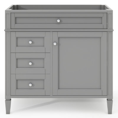 Drood 35'' Single Bathroom Vanity without sink top