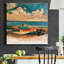 Shadow Boat II - impression sur toile tendue-740450454