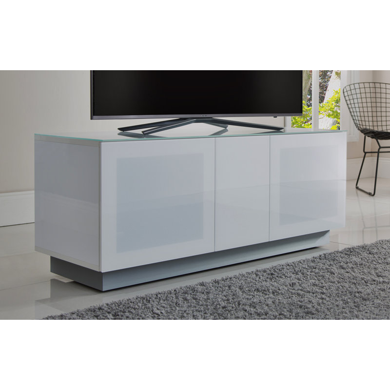 Rovel Unfinished TV Stand for TVs up to 55", White