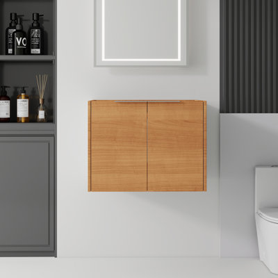 24, meuble-lavabo flottant, contreplaqué