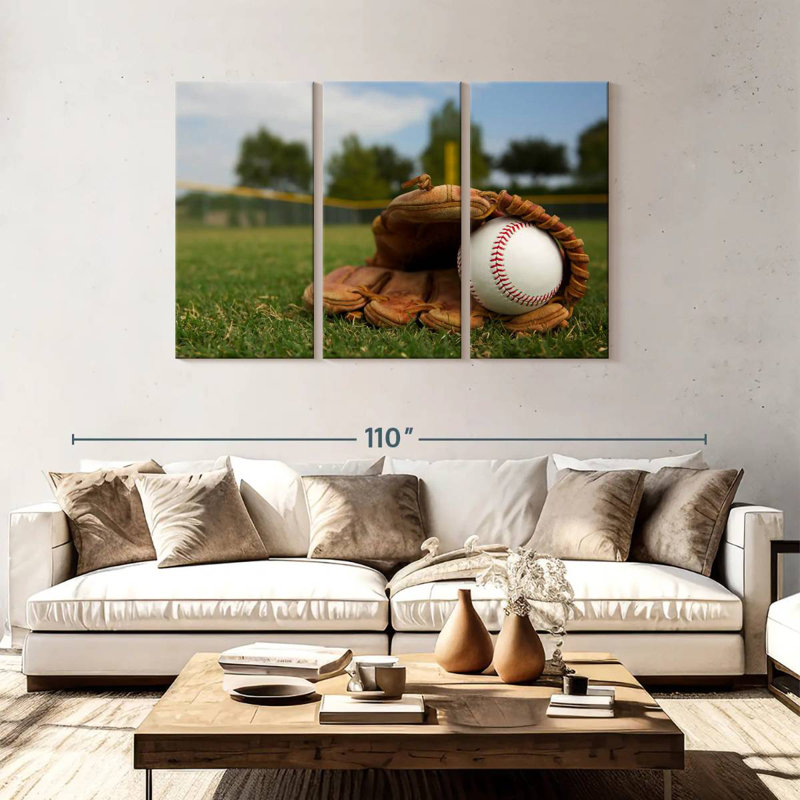 Sireci Baseball Glove, 48" H x 74" W