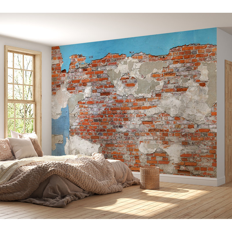 Peel & Stick Brick Wall Mural