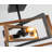 Kreger 3 - Light Bulbs Unique Design Metal Frame 15.7'' Semi Flush Mount Ceiling Light-1406936986