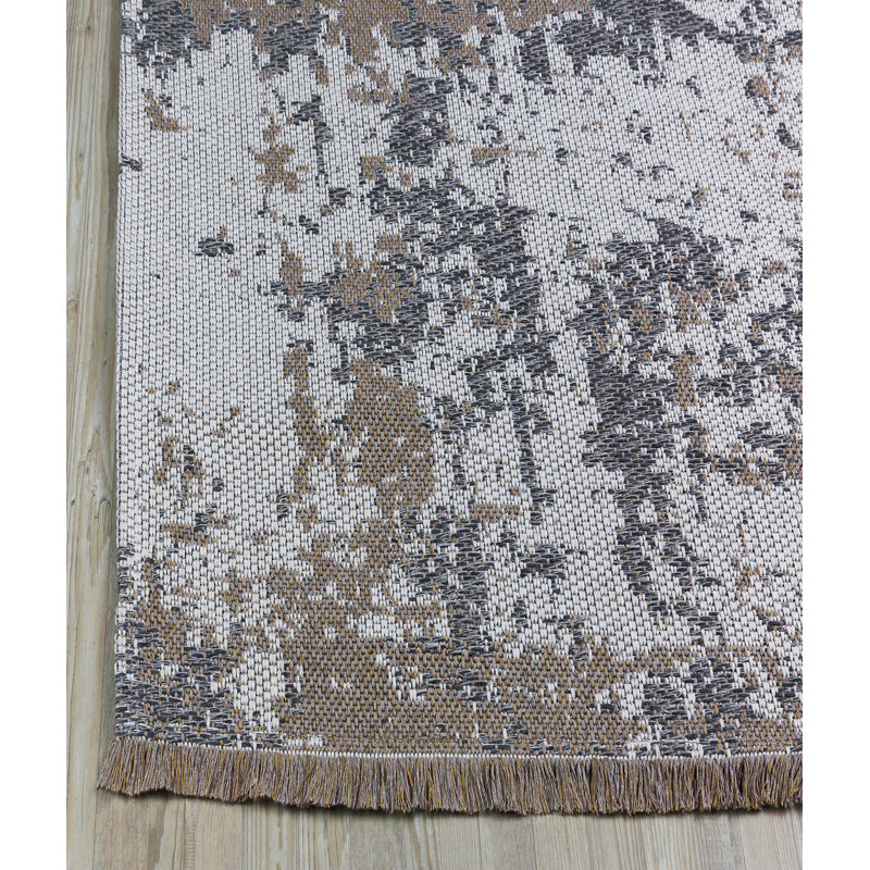 Tapis en coton Kohdyn, Tapis de couloir 2 pi 6 po x 6 pi 7 po