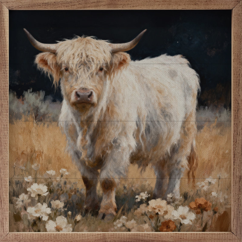 Midnight Highland, 4" H x 4" W