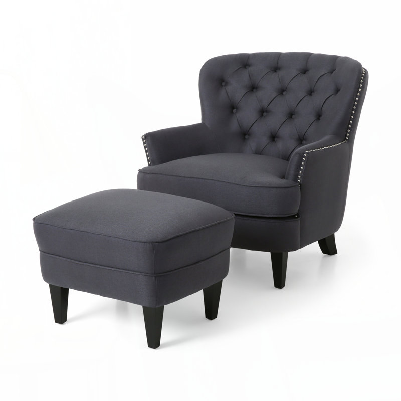 CHAISE CLUB + OTTOMAN