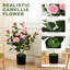64.99 cm H Artificial Faux Floral in Plastic Pot