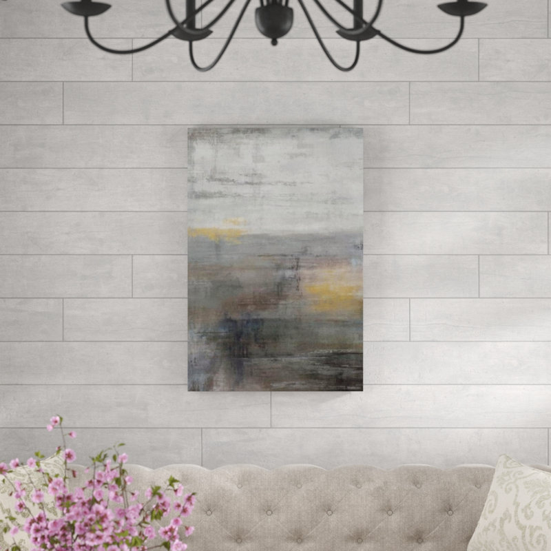 Tranquil Twilight par Sky Paisley - Peinture, Extérieur, H 36 po x l 24 po x 1,5 po