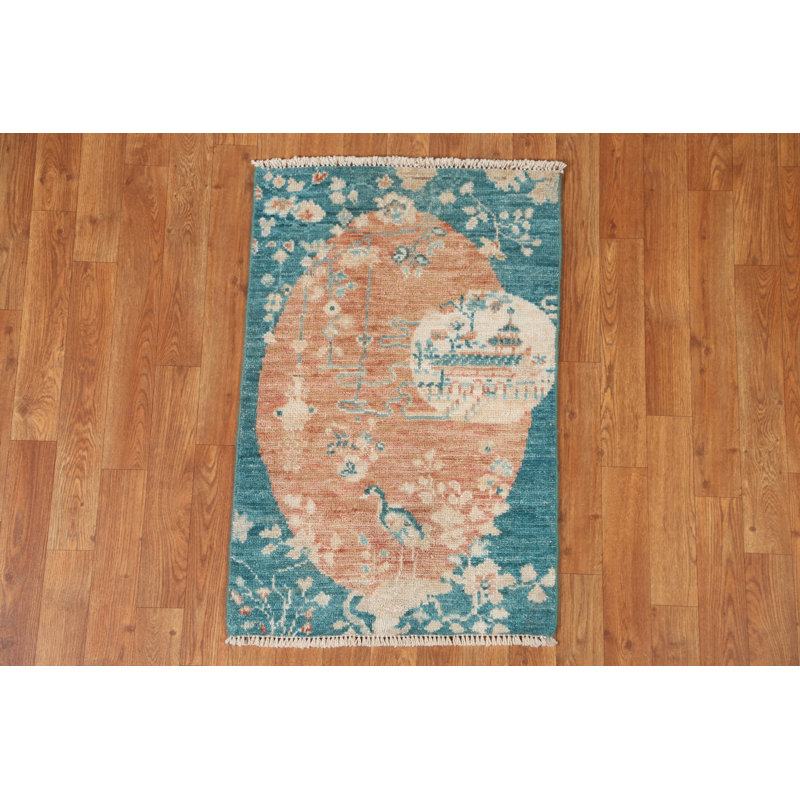Tapis en laine fait à la main Art Deco