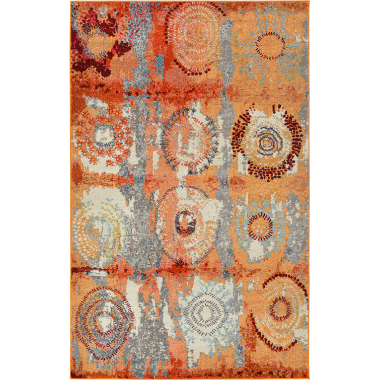 Eddins Abstract Indoor Rug