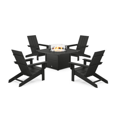 Outdoor Adirondack Chair With Table