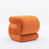 Velours orange sélectionné