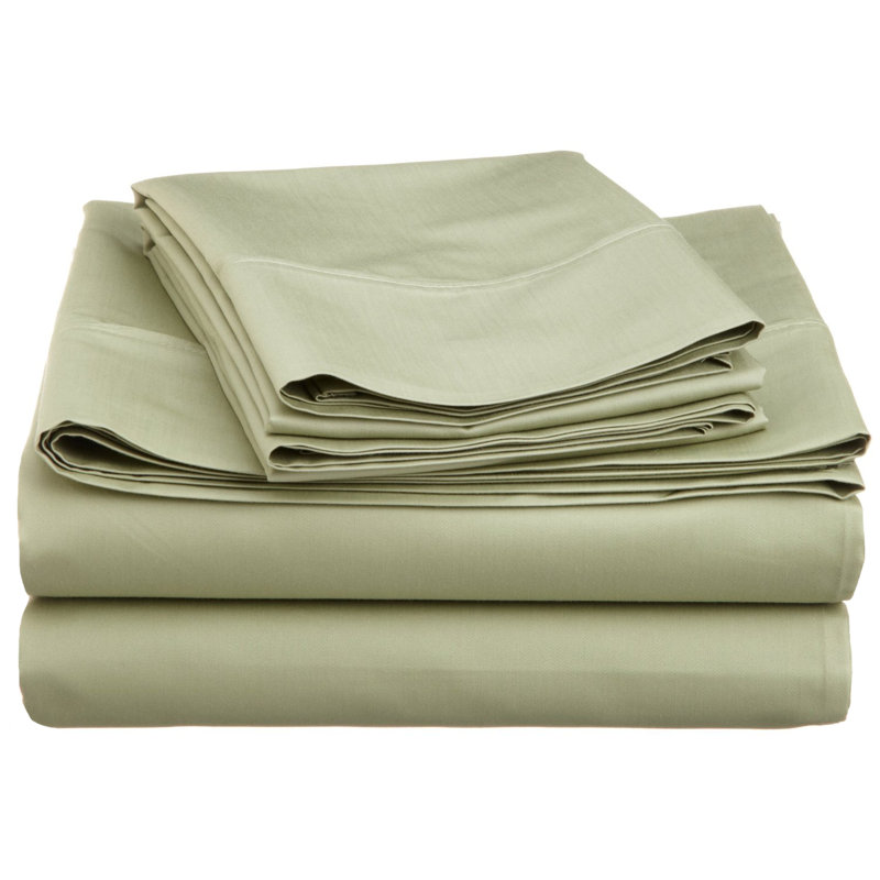 Superior 600 Thread Count Cotton Blend Sheet Set, White, California King
