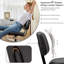 Table de bout en C réglable et mobile avec petite chaise en cuir