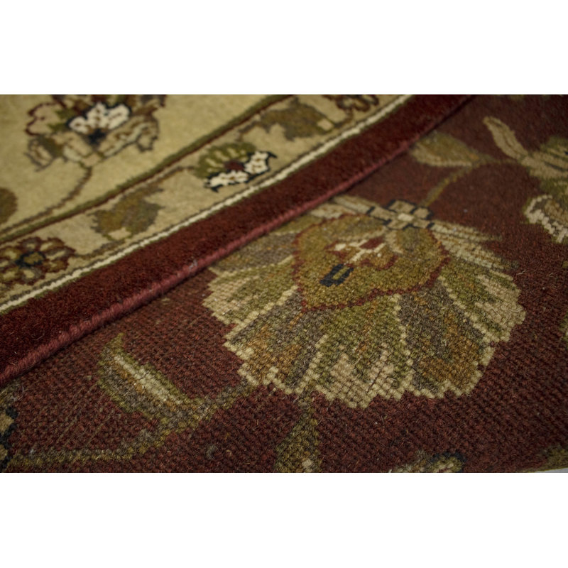 Tapis oriental rouge traditionnel 8 x 10 Enrico Kashan
