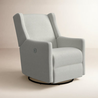 Andrina Upholstered Swivel Reclining Glider