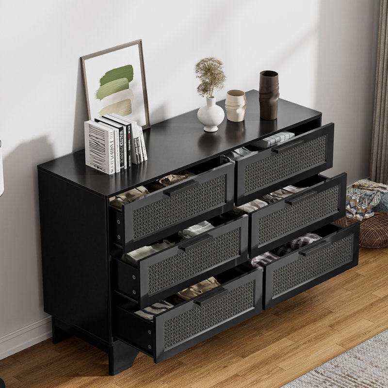 Commode 6 tiroirs Quinnesha