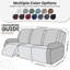 Housse pour canapé en jacquard doux à 1, 2 ou 3 sièges avec housse de canapé extensible, protecteur de meuble lavable à la machine avec poches latérales-480326860