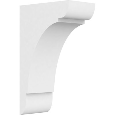 3"W x 6"D x 10"H Standard Olympic Architectural Grade PVC Corbel