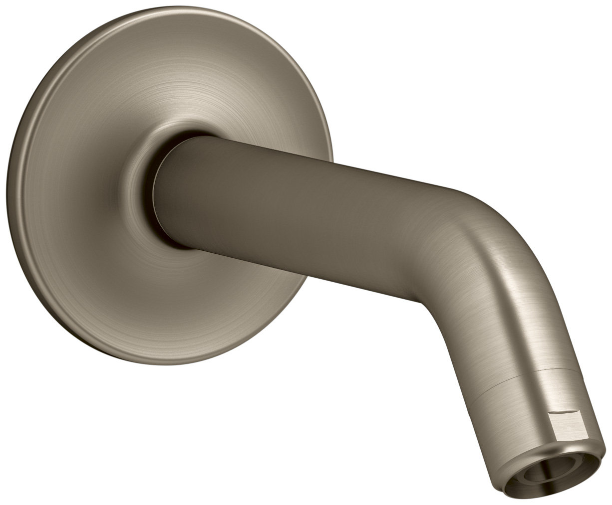 Purist Showerarm and Flange, Vibrant Brushed Bronze