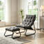 Chaise longue d'extérieur avec repose-pieds pour patio-129239801