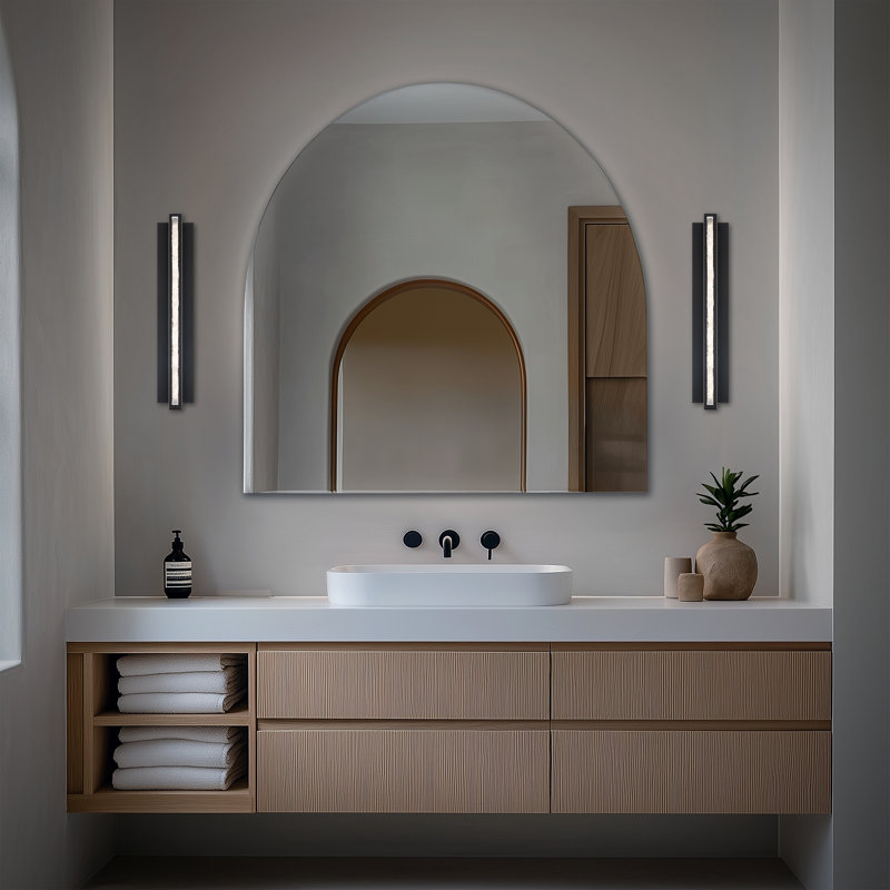 Luminaire de salle de bain à DEL à intensité variable avec interrupteur de température de couleur de 2700K / 3000K / 3500K / 4000K Skate