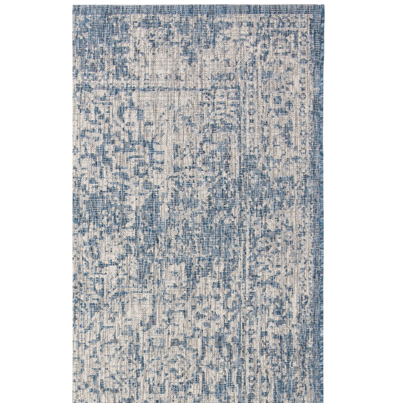 Amedee Performance Oriental Indoor/Outdoor Area Rug, Runner 2'3" x 12'