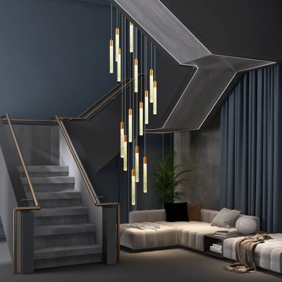 Luminaire suspendu 15 lumières à DEL
