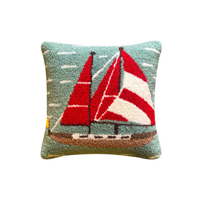 Seas The Day Pillow Size 16"X16"