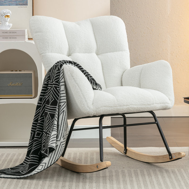 Chaise berçante, Ivoire