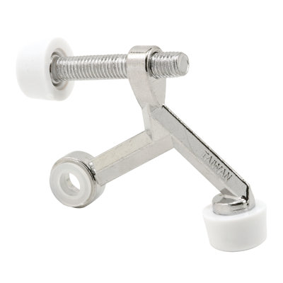 Prime-Line Hinge Pin Door Stop, 1-1/4 in. Bolt, Diecast, Adjustable
