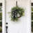 26" Handcrafted Faux Spring Summer Front Door Wreath with Bow