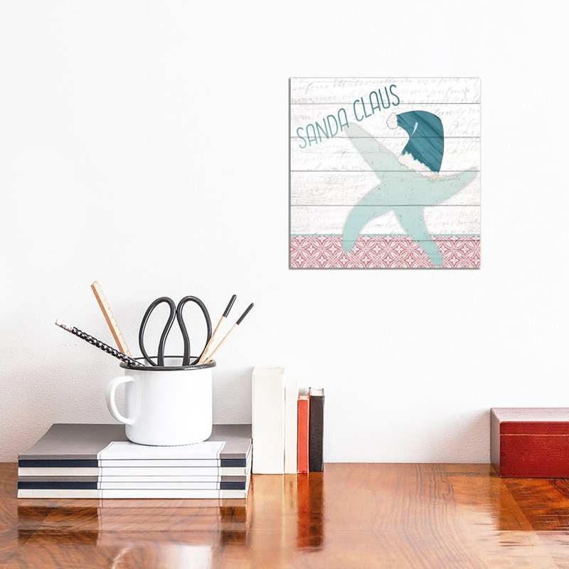 Sanda Claus by Kimberly Allen - Wrapped Canvas Gallery-Wrapped Canvas Giclée, 30.48cm H x 30.48cm W