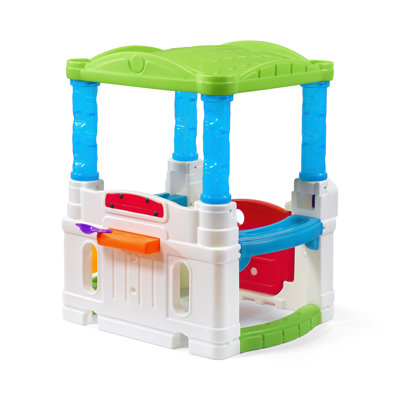 Step2 91.44cm W x 83.82cm D Indoor / Outdoor Plastic Playhouse with Kitchen