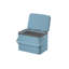 Plastic Manual Lift Waste Bin - 4L