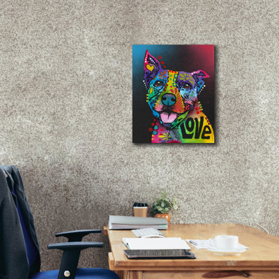 «I Have Many Kisses For You» par Dean Russo, art mural sur toile