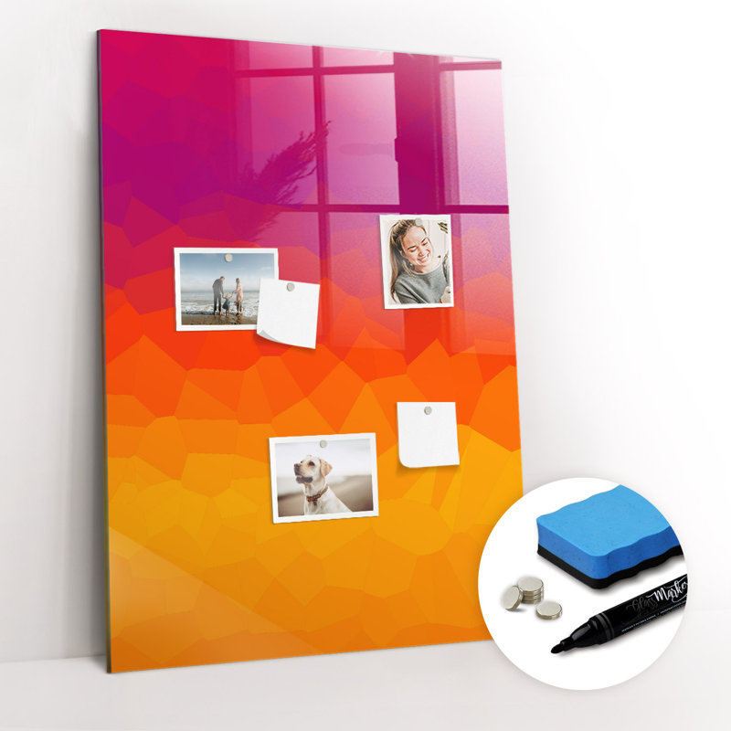 Magnetic Glass Dry Erase Board