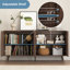 Buffets avec rangement, armoire de cuisine en bois moderne