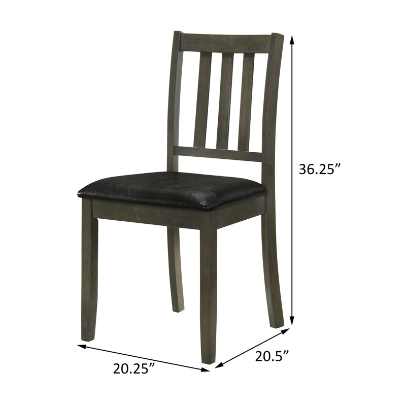 Saxby 5-piece Square Dining Set, Gray