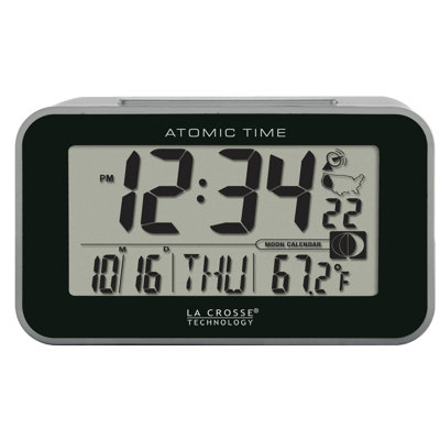 Digital Atomic Tabletop Clock with Alarm