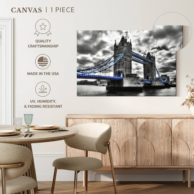 Hannes London Tower Bridge Pop, H 34 po x l 51 po