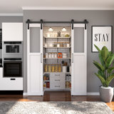 Standard Double Door Barn Door Hardware Kit