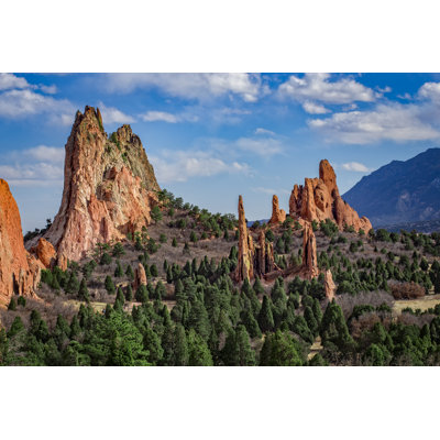 «Garden of the Gods, Colorado Springs» par Stevenschremp - photographie sur toile tendue