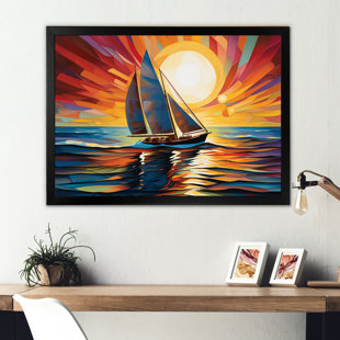 yacht canvas wall pictures